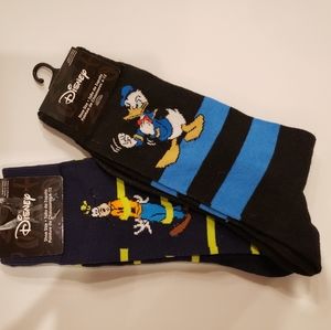 🔺️🔻HP🔺️🔻Disney socks Goofy and Donald striped